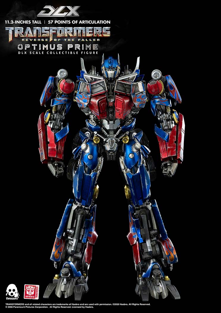 Threezero Transformers: Revenge of the Fallen DLX Optimus Prime Collectible Figure