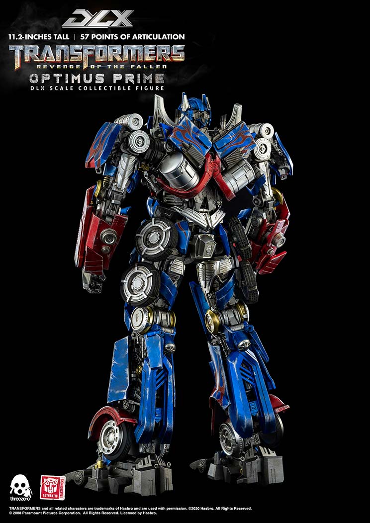 Threezero Transformers: Revenge of the Fallen DLX Optimus Prime Collectible Figure