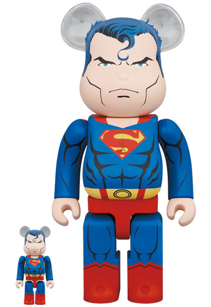 Medicom Toy BE@RBRICK Superman ( Batman : Hush Ver. ) 100% &amp; 400%