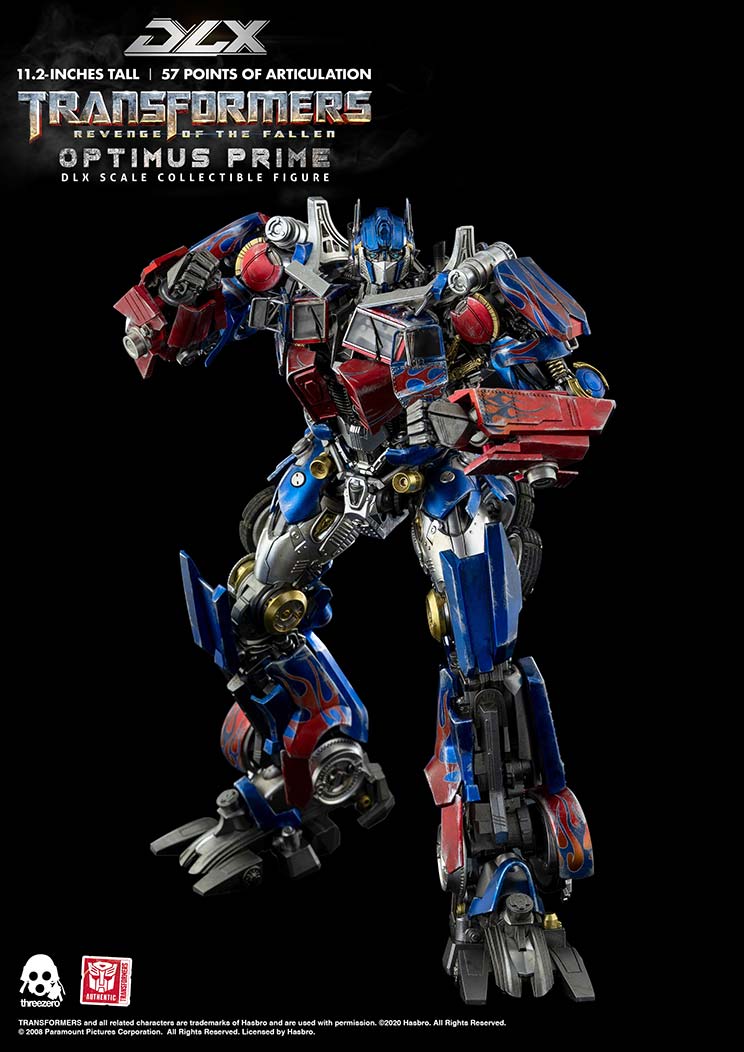 Threezero Transformers: Revenge of the Fallen DLX Optimus Prime Collectible Figure