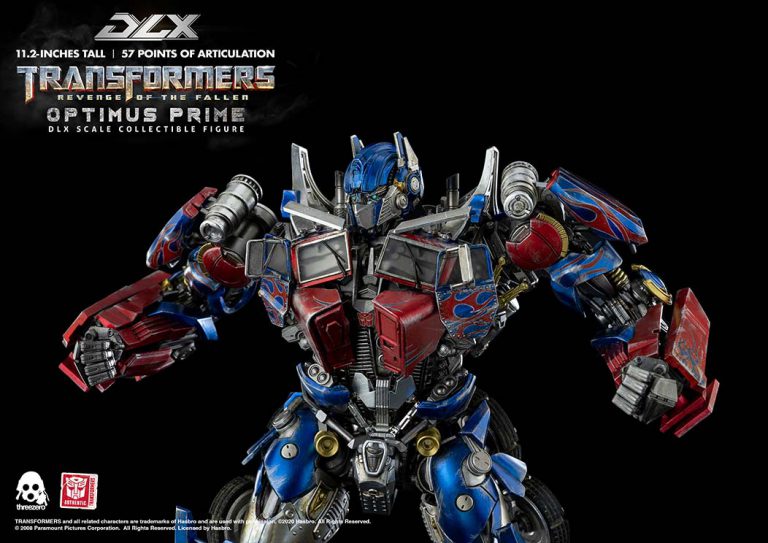 Threezero Transformers: Revenge of the Fallen DLX Optimus Prime Collectible Figure