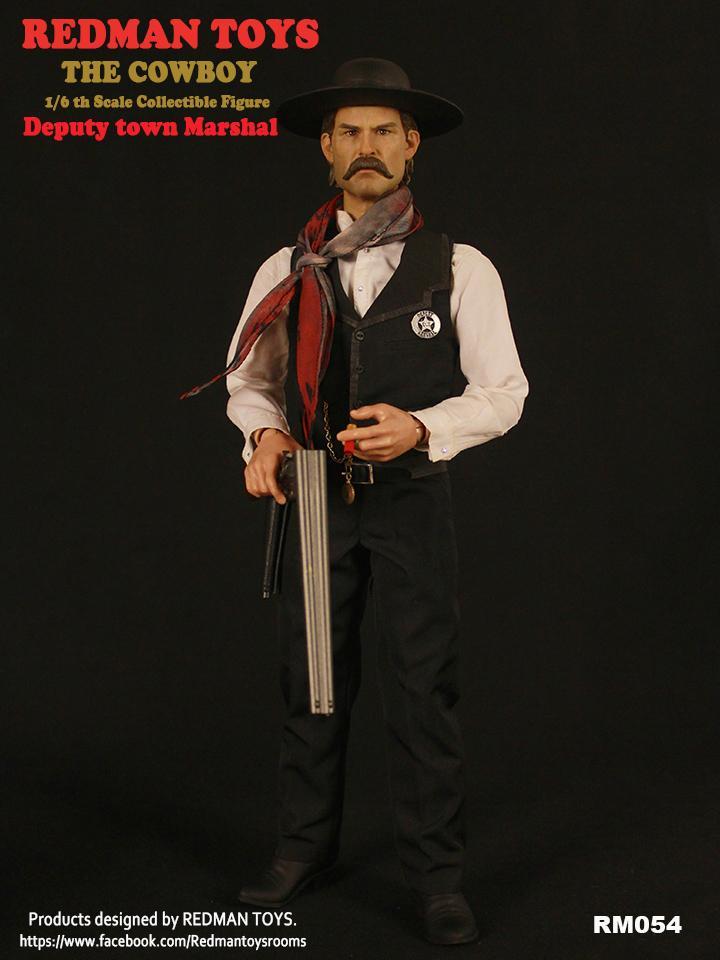 Redman Toys 1/6 Deputy Town Marshal Cowboy Figure