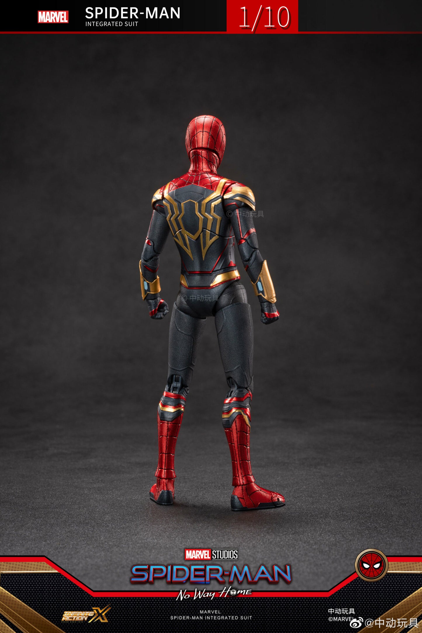 ZD Toys Spider-Man (Integrated Suit) 1:10 Scale Collectible Figure