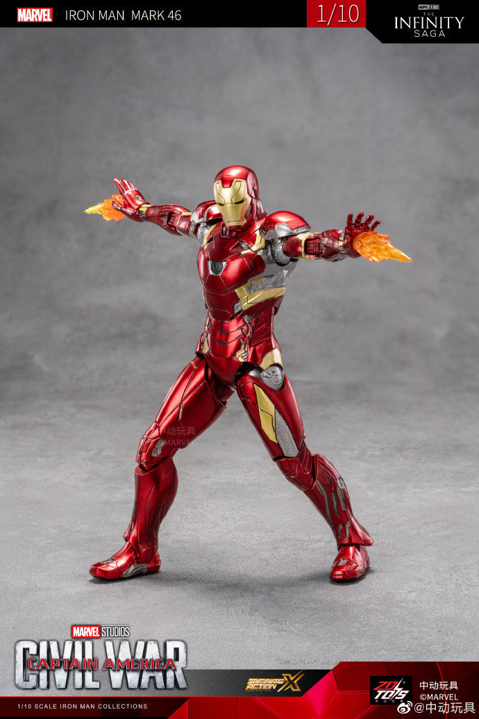 ZD Toys Iron Man Mark 46 1:10 Collectible Figure