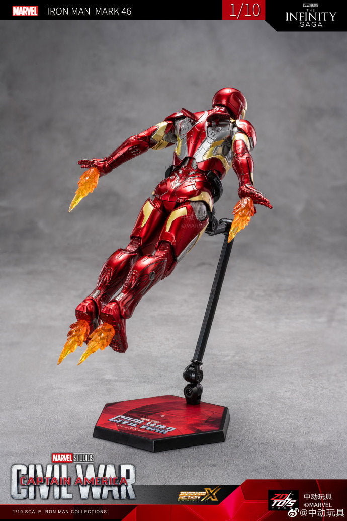 ZD Toys Iron Man Mark 46 1:10 Collectible Figure