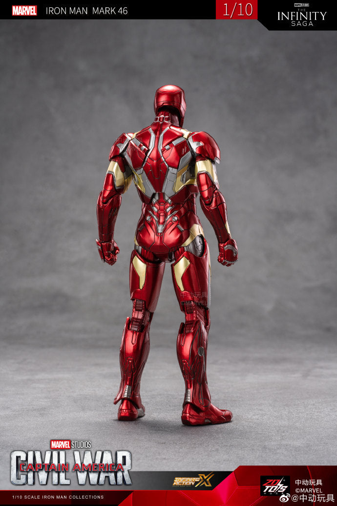 ZD Toys Iron Man Mark 46 1:10 Collectible Figure