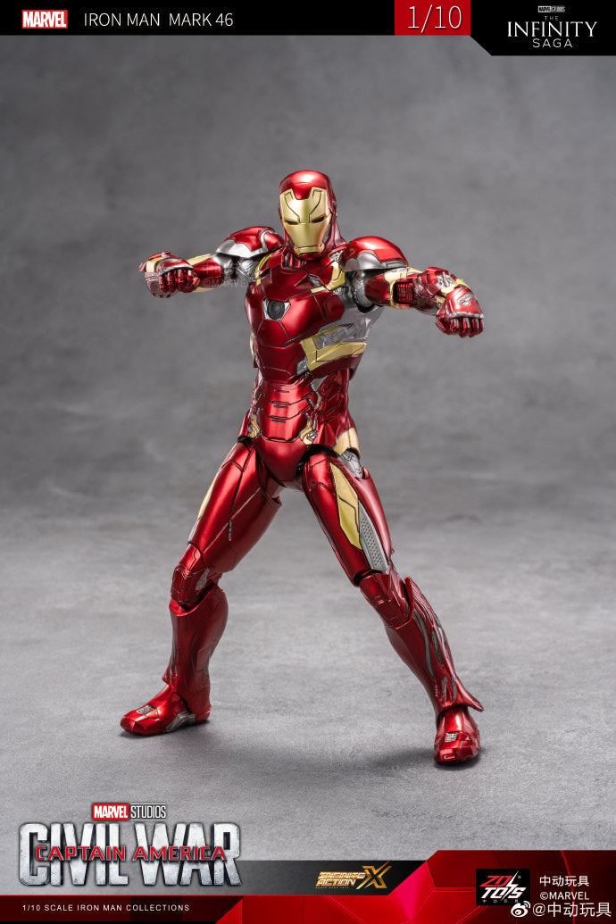 ZD Toys Iron Man Mark 46 1:10 Collectible Figure