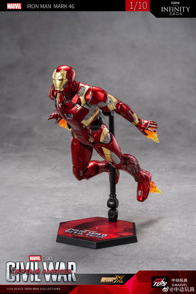 ZD Toys Iron Man Mark 46 1:10 Collectible Figure