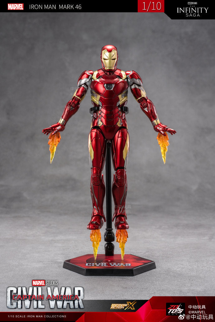 ZD Toys Iron Man Mark 46 1:10 Collectible Figure