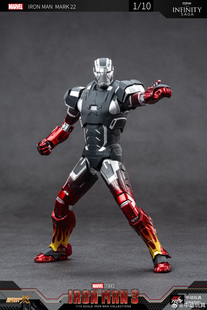 ZD Toys Iron Man 3 Mark 22 1:10 Scale Collectible Figure