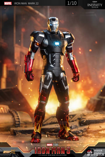 ZD Toys Iron Man 3 Mark 22 1:10 Scale Collectible Figure