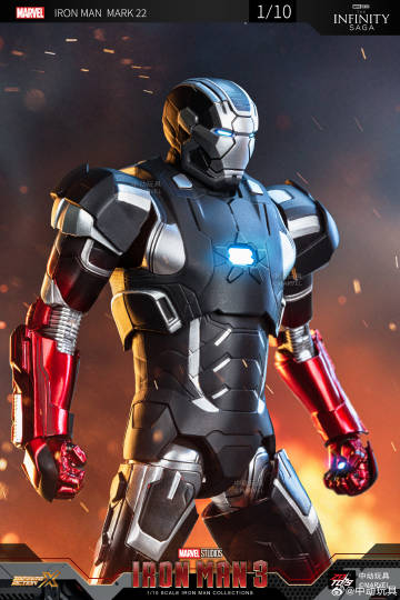 ZD Toys Iron Man 3 Mark 22 1:10 Scale Collectible Figure