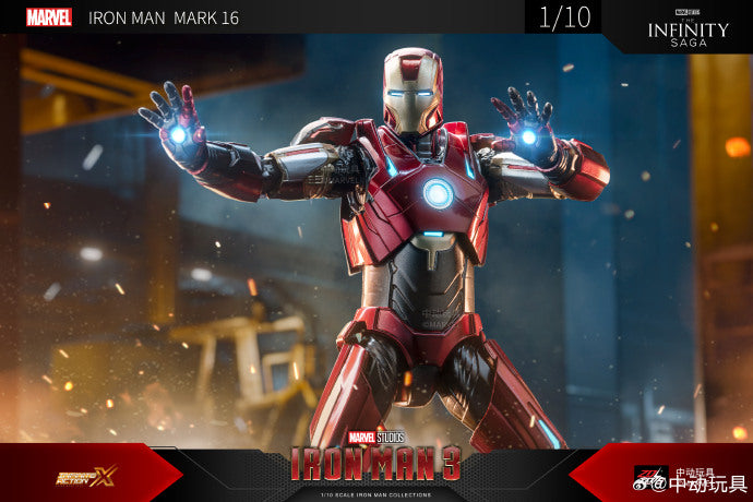 ZD Toys Iron Man Mark 16 1:10 Scale Figure