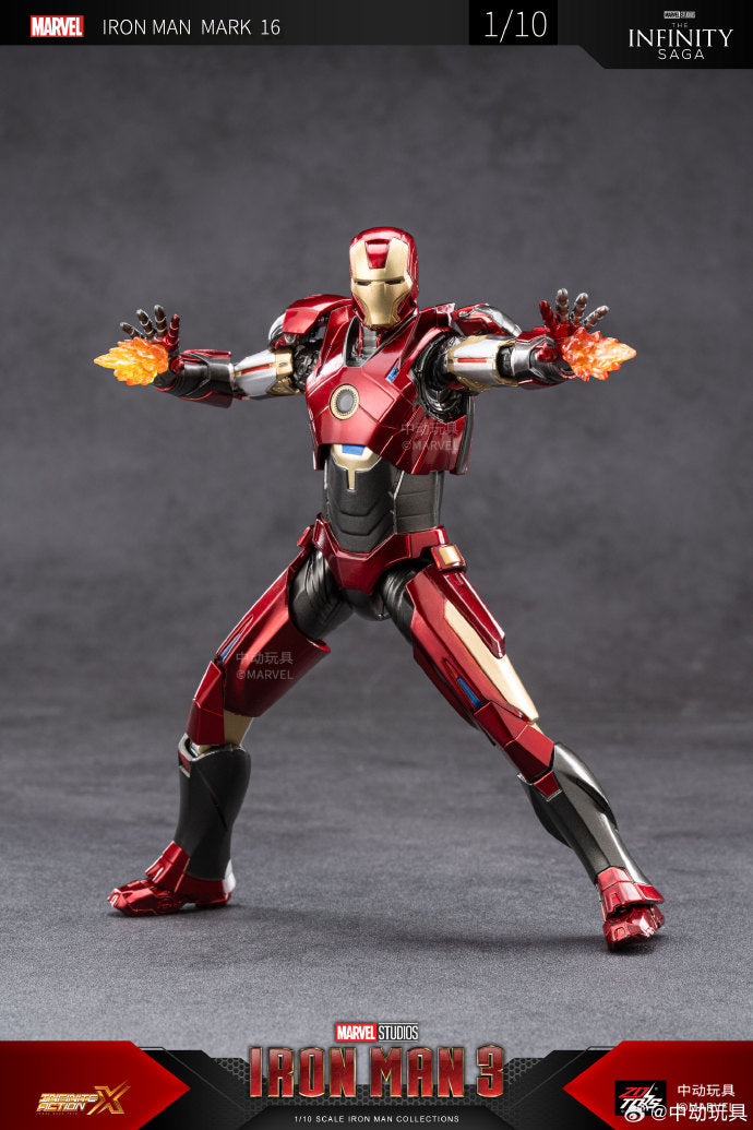 ZD Toys Iron Man Mark 16 1:10 Scale Figure