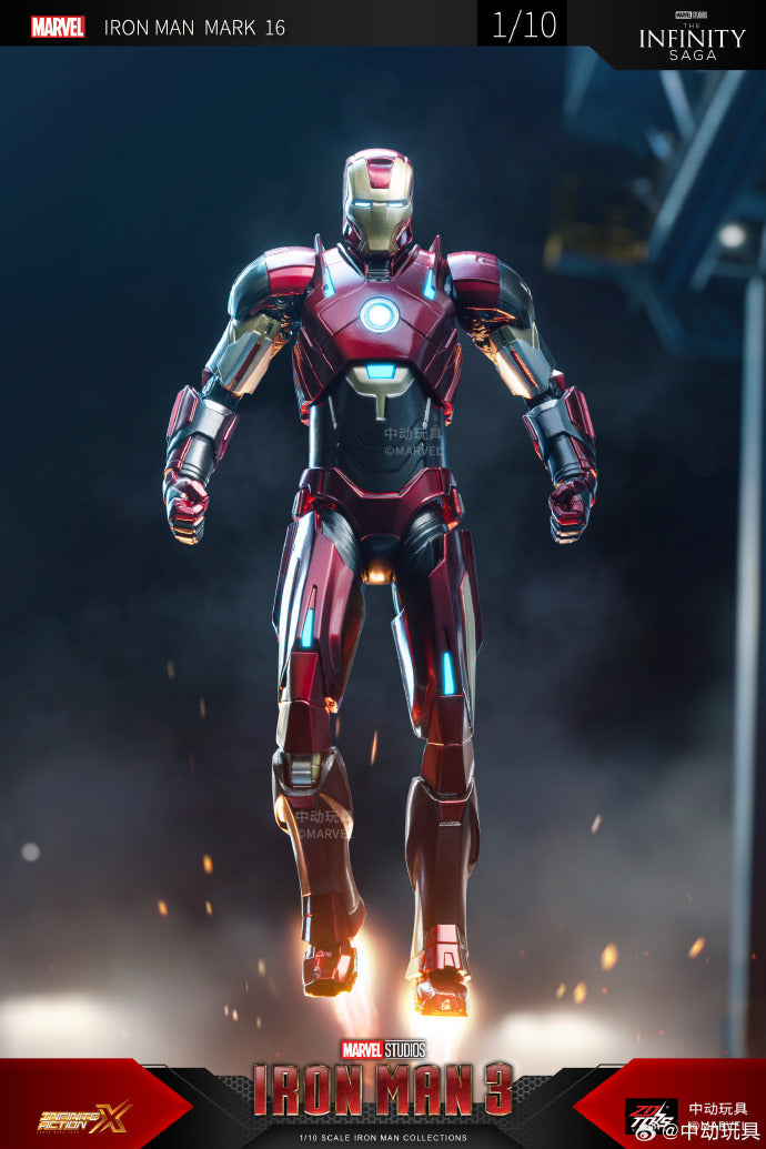 ZD Toys Iron Man Mark 16 1:10 Scale Figure