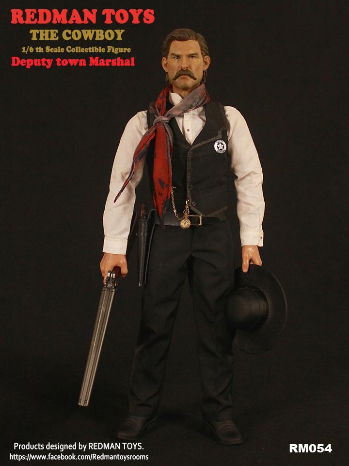 Redman Toys 1/6 Deputy Town Marshal Cowboy Figure