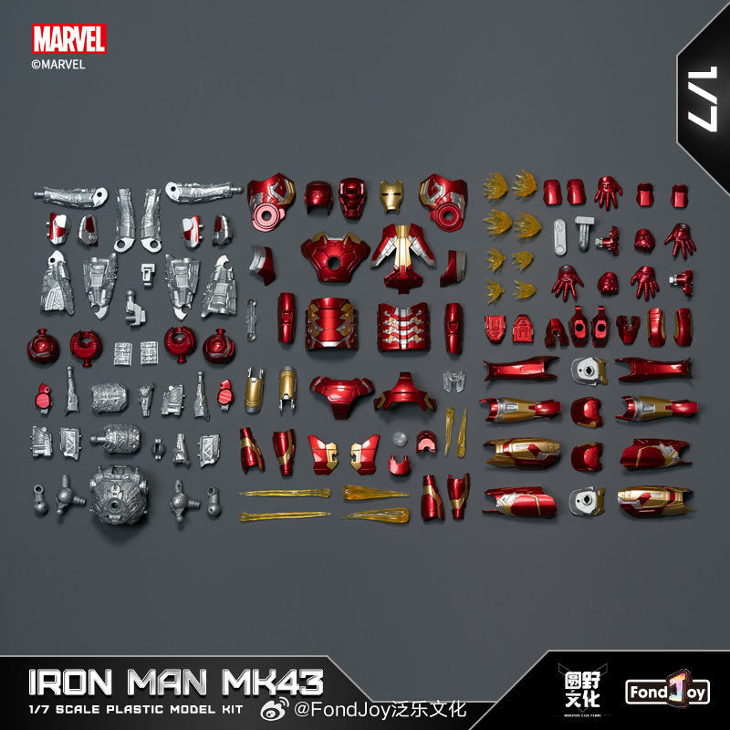 Fondjoy Iron Man Mark 43 1:7 Scale Collectible Figure