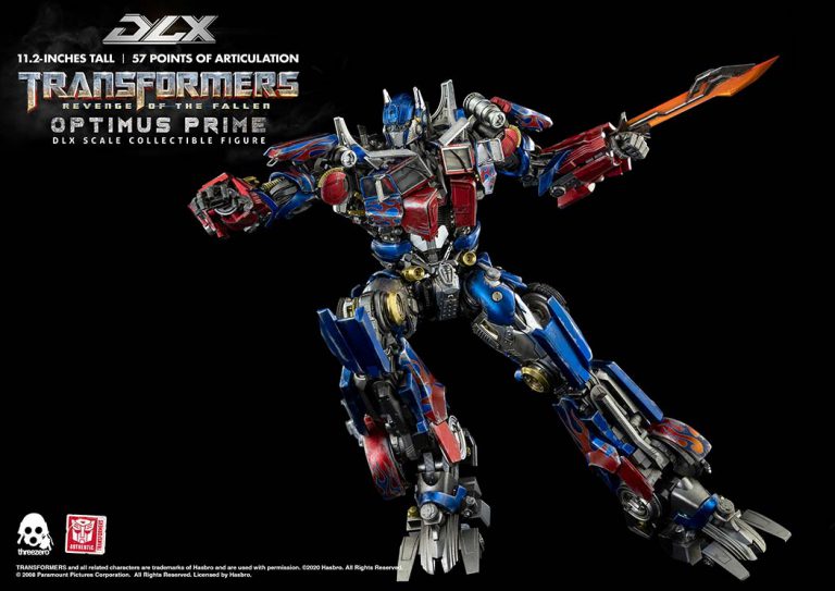 Threezero Transformers: Revenge of the Fallen DLX Optimus Prime Collectible Figure