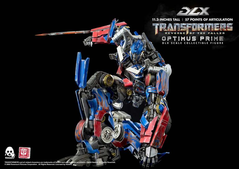 Threezero Transformers: Revenge of the Fallen DLX Optimus Prime Collectible Figure