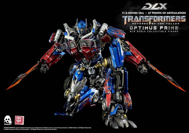 Threezero Transformers: Revenge of the Fallen DLX Optimus Prime Collectible Figure