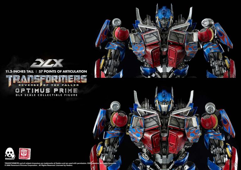 Threezero Transformers: Revenge of the Fallen DLX Optimus Prime Collectible Figure