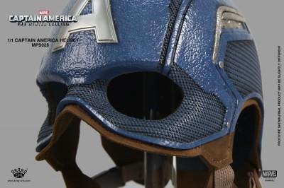 King Arts - Movie Props Series MPS028 - Captain America - 1/1 Scale Captain America Helmet