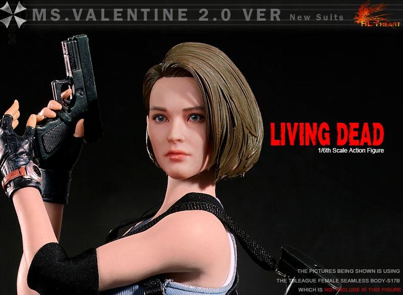 Hot Heart 1:6 Scale Collectible Figure Ms.Valentine 2.0 Set C