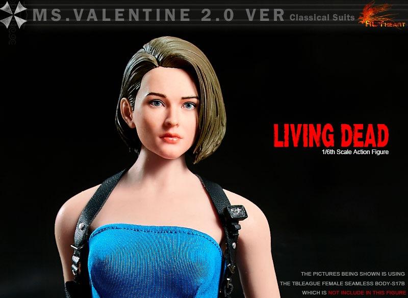 Hot Heart 1:6 Scale Collectible Figure Ms.Valentine 2.0 Set C