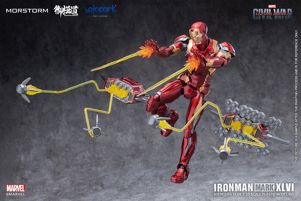 Morstorm X Eastern Model 1:9 Scale Iron Man Mark XLVI  (Deluxe)