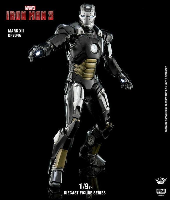 King Arts 1:9 Scale Iron Man Mark XII Collectible Figure