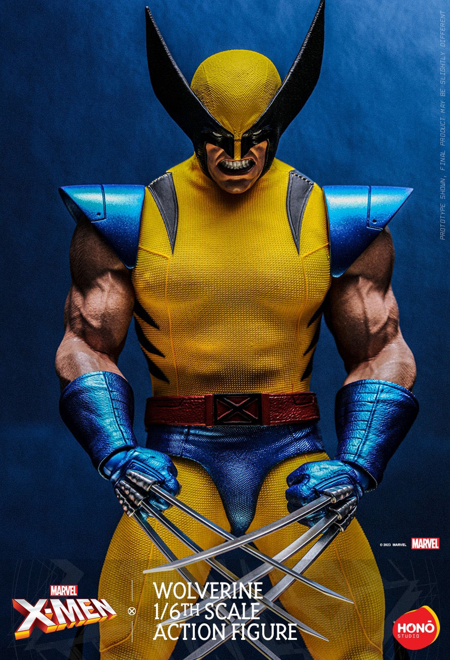 Honō Studio X Hot Toys X-men Wolverine Action Figure HS01