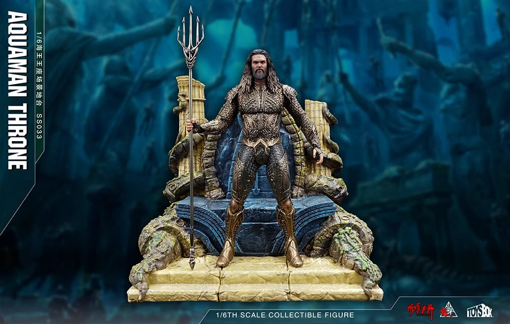 Hot Toys Aquaman Throne Scene Base Diorama Display 1:6 Scale Collectible Figure SS033