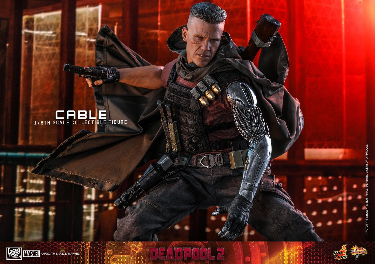 Hot Toys Deadpool 2 - Cable (Regular Edition) MMS583