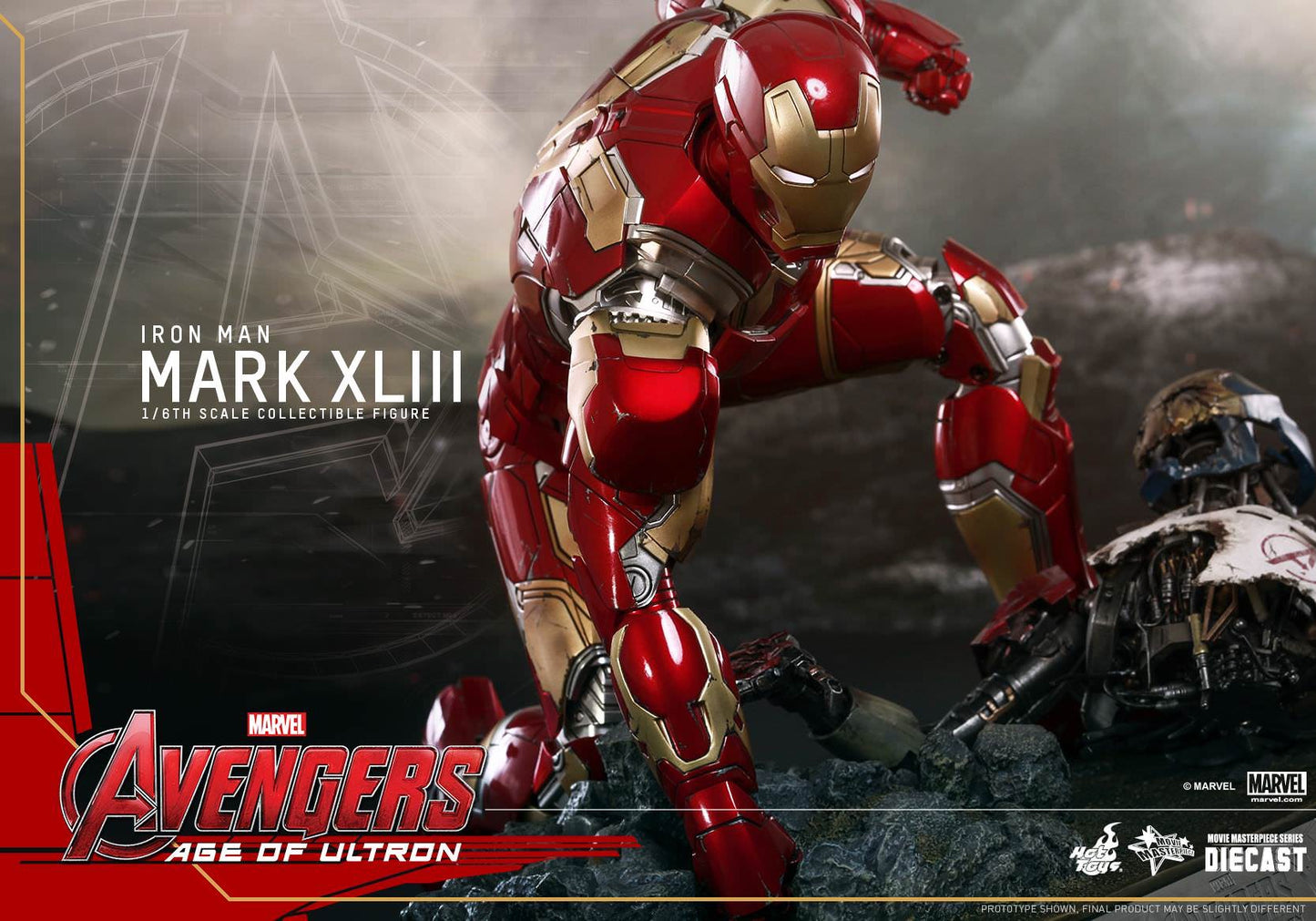 Hot Toys Avengers Age Of Ultron Iron Man Mark XLIII (Exclusive Edition) MMS278D09