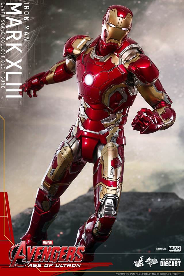 Hot Toys Avengers Age Of Ultron Iron Man Mark XLIII (Exclusive Edition) MMS278D09