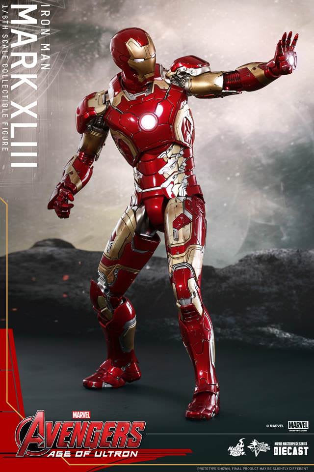 Hot Toys Avengers Age Of Ultron Iron Man Mark XLIII (Exclusive Edition) MMS278D09