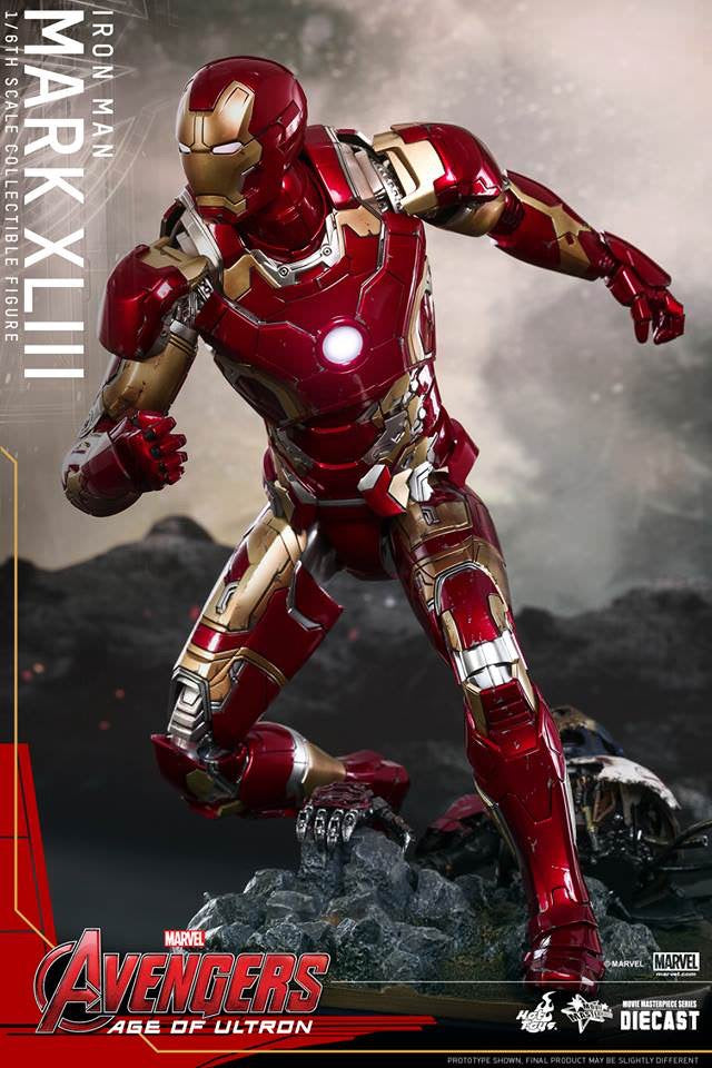 Hot Toys Avengers Age Of Ultron Iron Man Mark XLIII (Regular Edition) MMS278D09