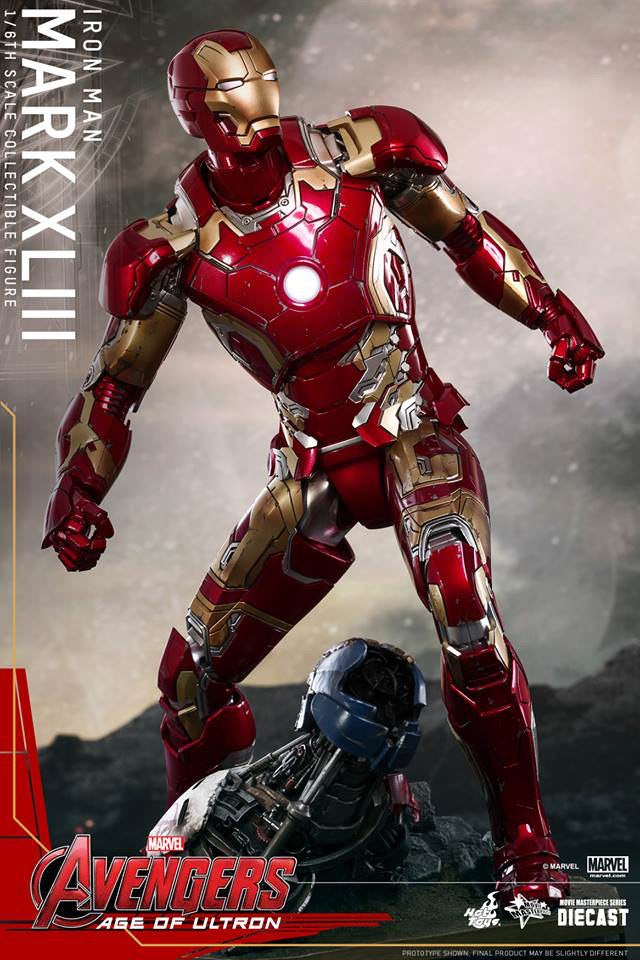 Hot Toys Avengers Age Of Ultron Iron Man Mark XLIII (Exclusive Edition) MMS278D09