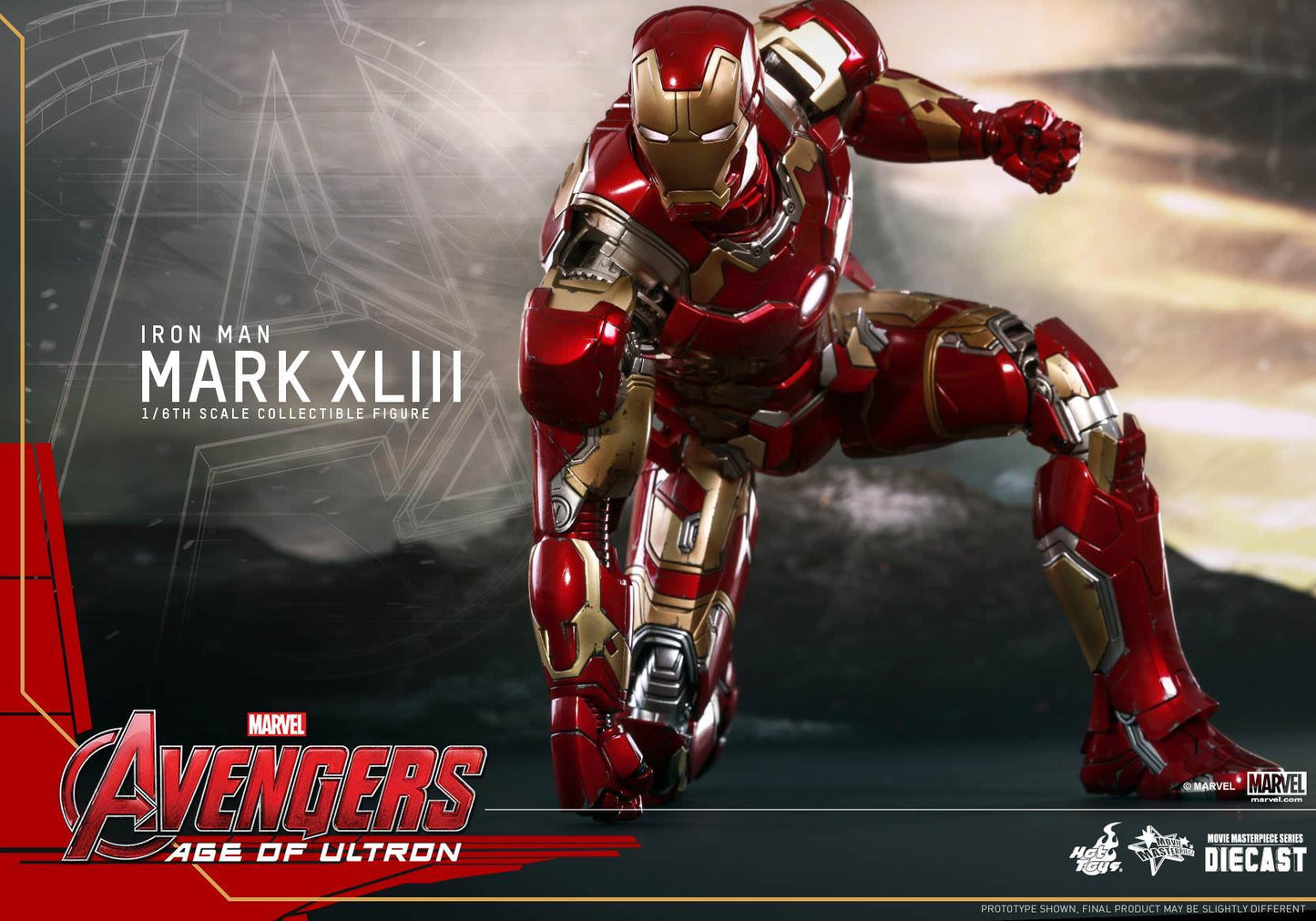 Hot Toys Avengers Age Of Ultron Iron Man Mark XLIII (Exclusive Edition) MMS278D09