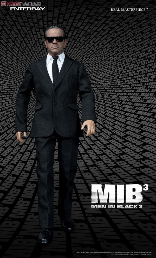 Enetrbay Real Masterpiece Collectible Figure / Men in Black III Agent J &amp; Agent K set