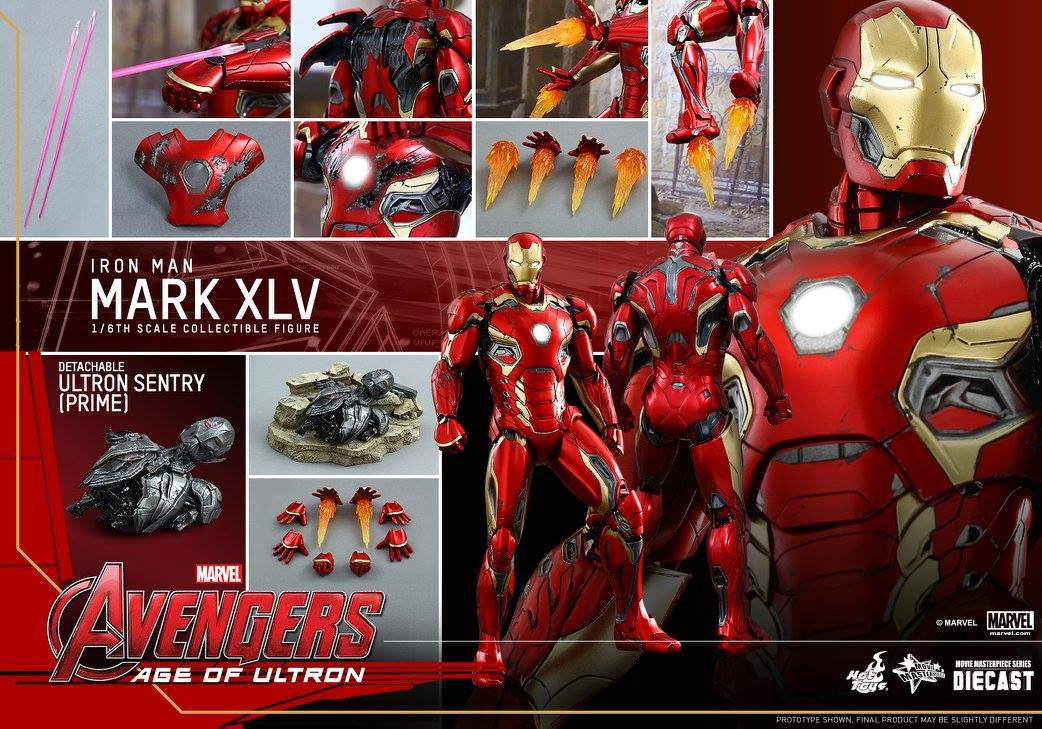 Hot Toys Avengers Age Of Ultron Iron Man Mark XLV MMS300D11