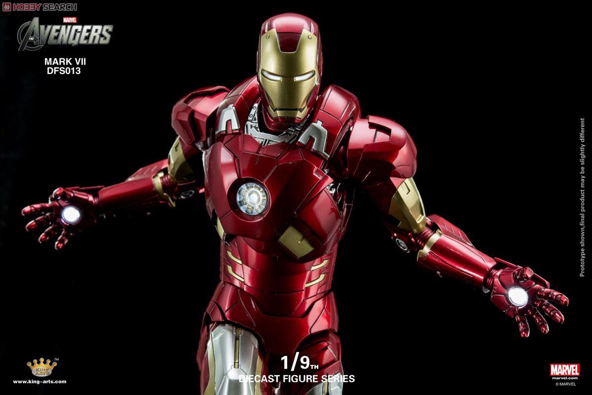 King Arts 1:9 Scale The Avengers Iron Man Mark VII Collectible Figure