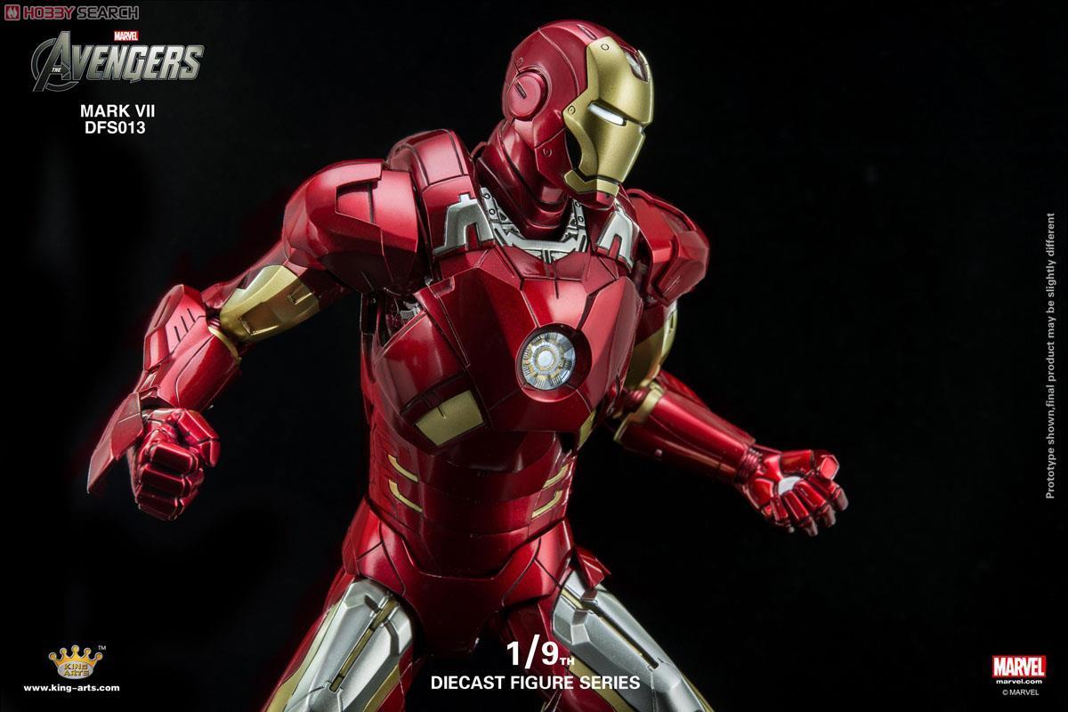 King Arts 1:9 Scale The Avengers Iron Man Mark VII Collectible Figure