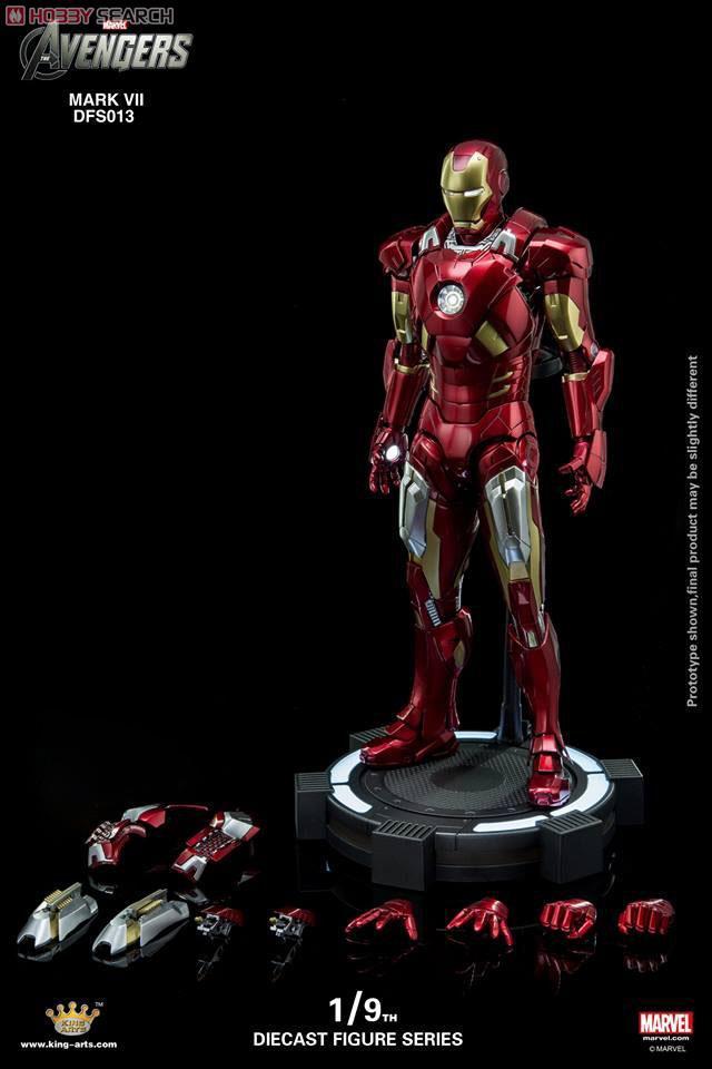 King Arts 1:9 Scale The Avengers Iron Man Mark VII Collectible Figure