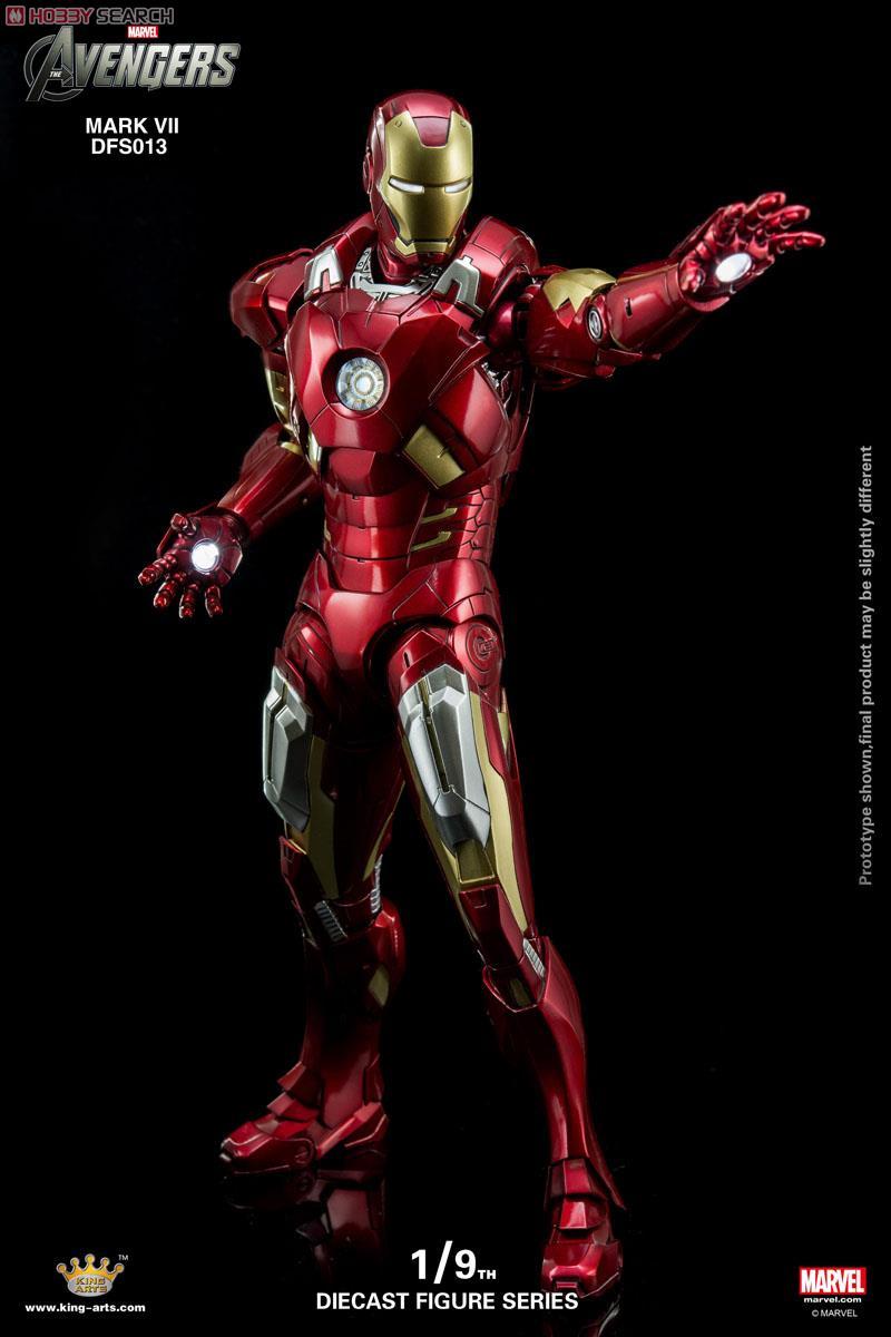 King Arts 1:9 Scale The Avengers Iron Man Mark VII Collectible Figure