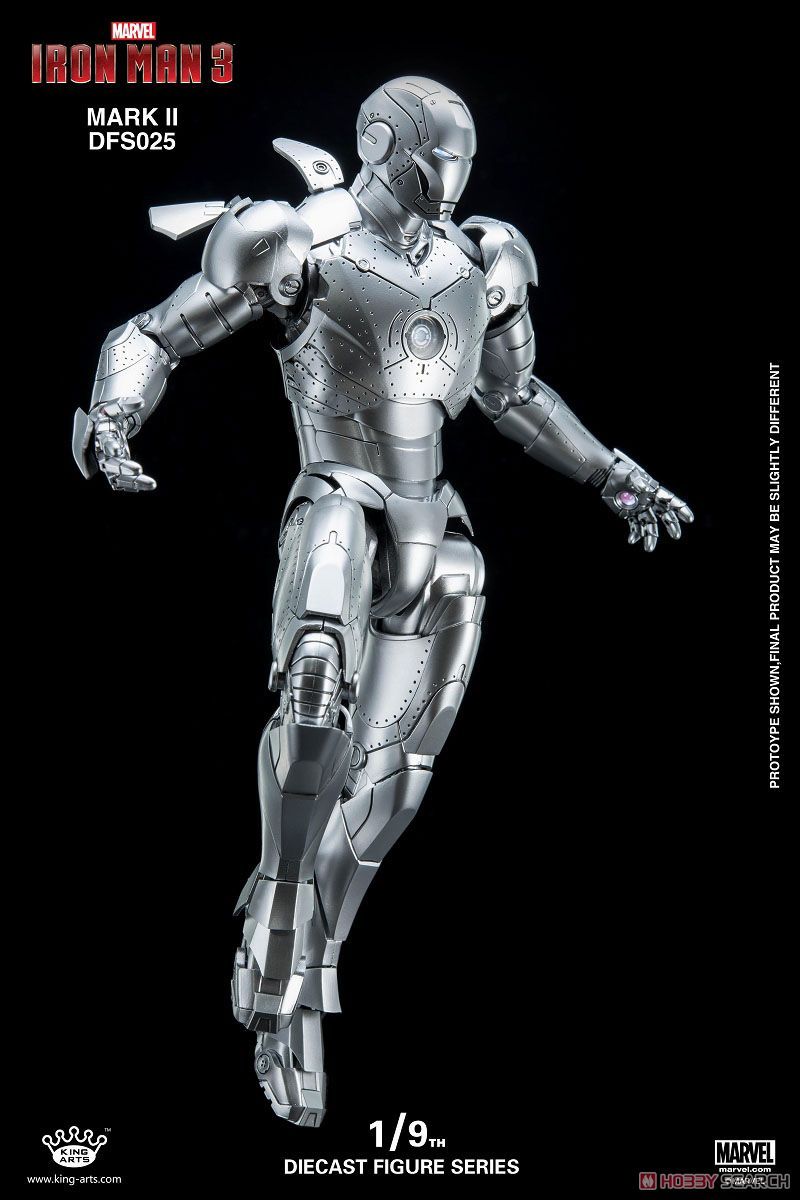 King Arts 1:9 Scale Iron Man 3 Iron Man Mark II Collectible Figure