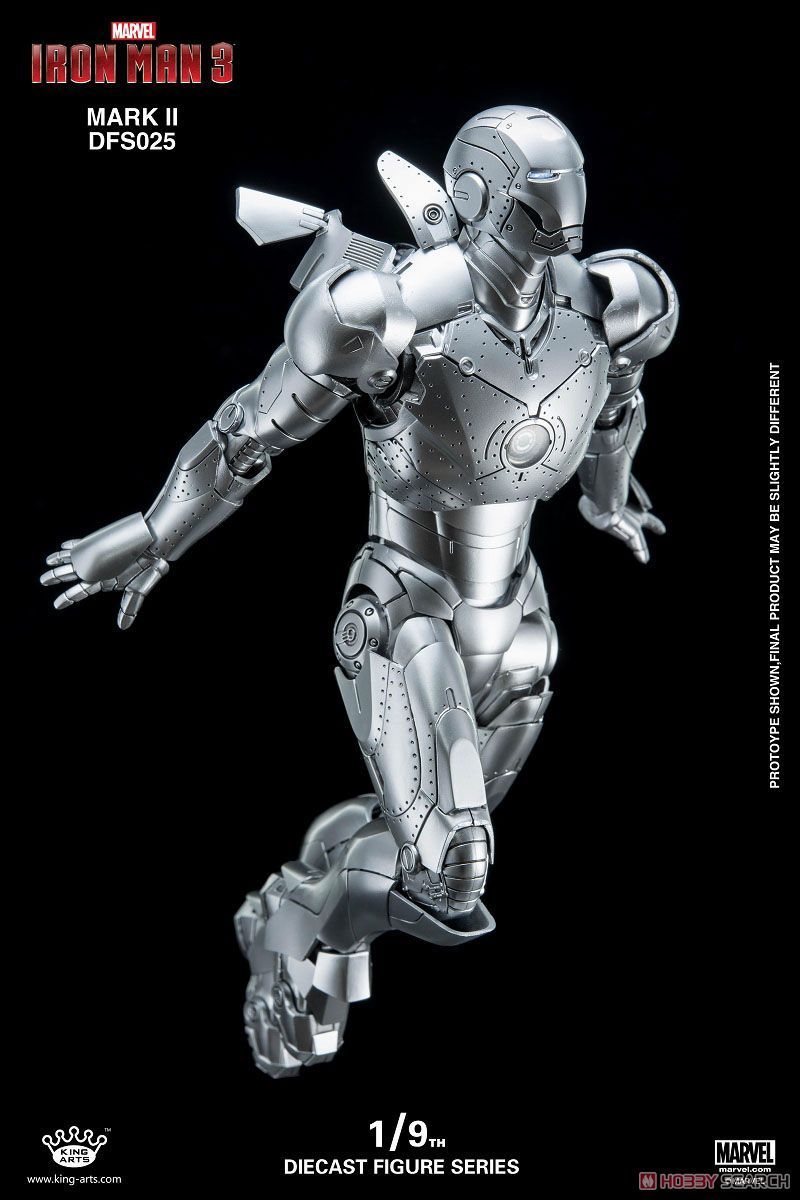 King Arts 1:9 Scale Iron Man 3 Iron Man Mark II Collectible Figure