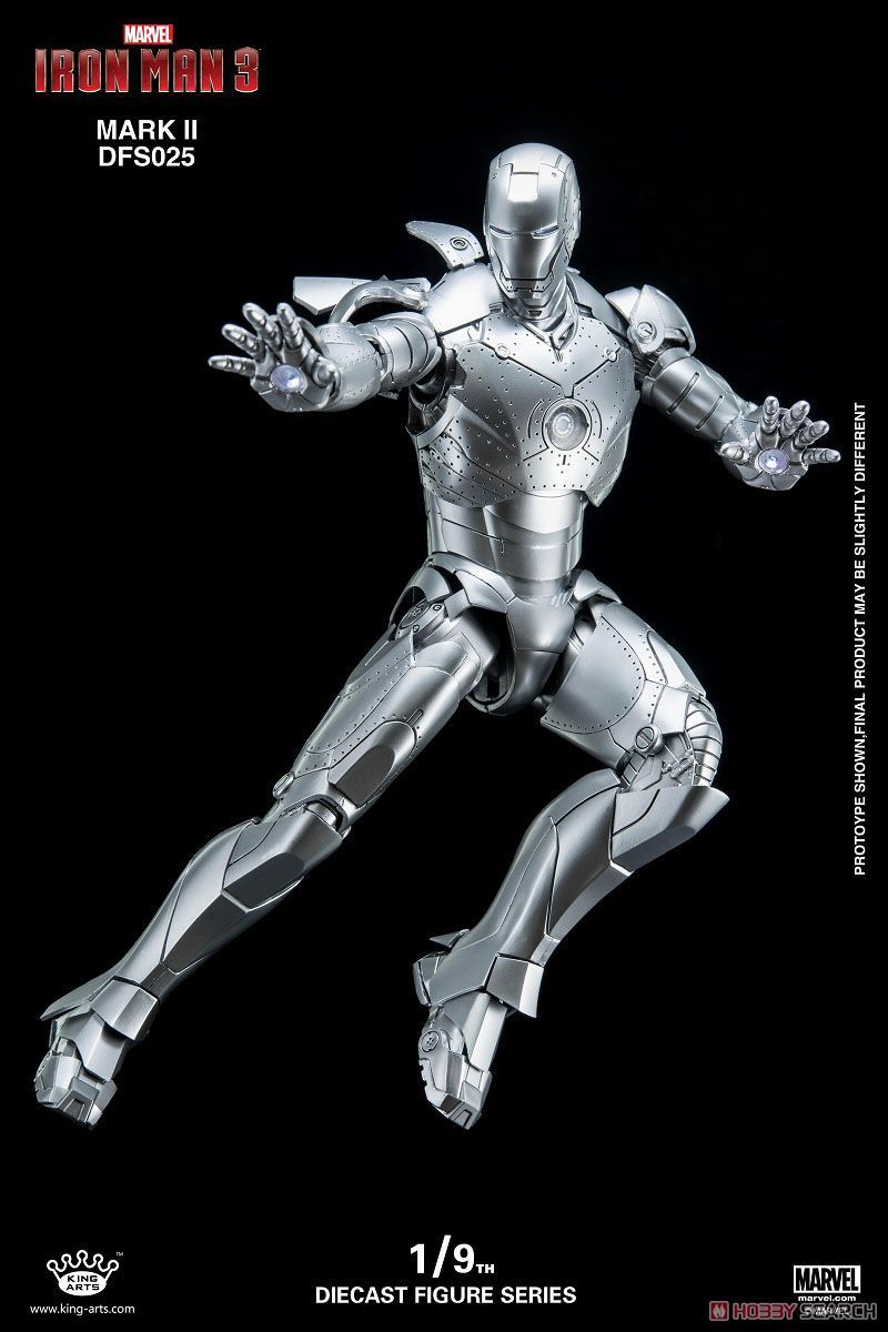 King Arts 1:9 Scale Iron Man 3 Iron Man Mark II Collectible Figure