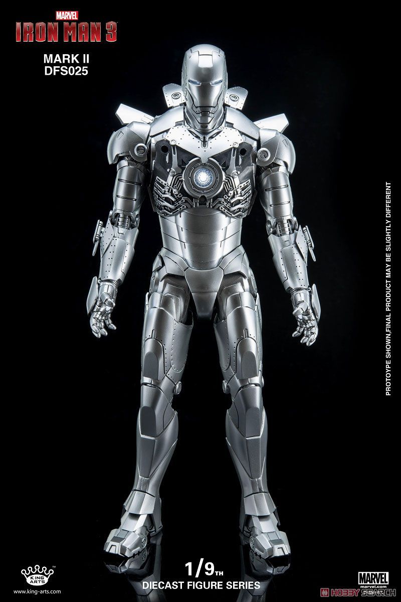 King Arts 1:9 Scale Iron Man 3 Iron Man Mark II Collectible Figure