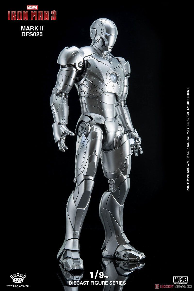 King Arts 1:9 Scale Iron Man 3 Iron Man Mark II Collectible Figure